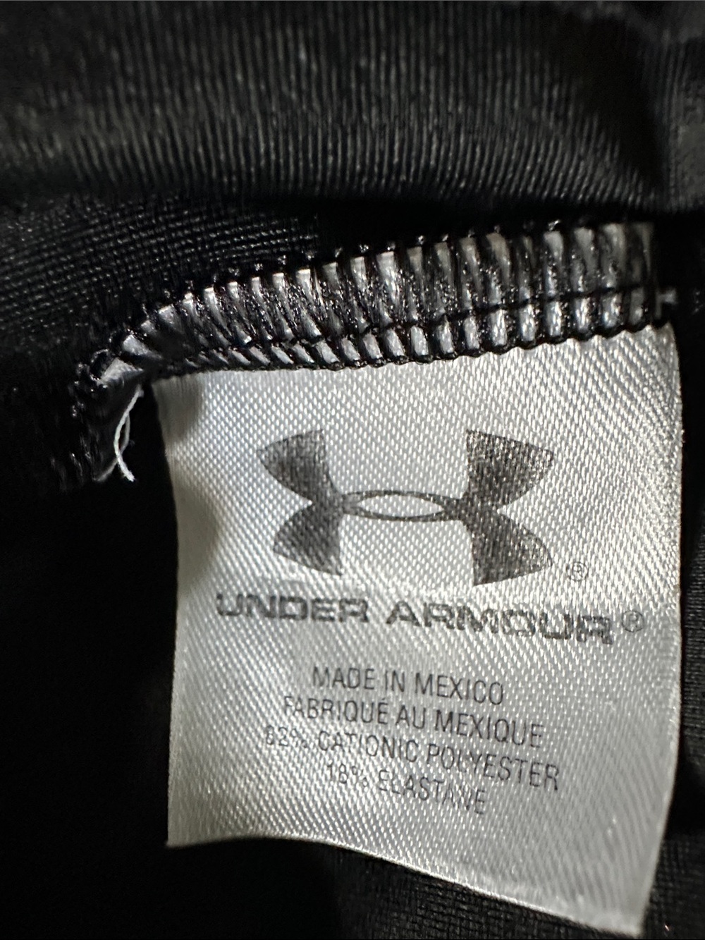 Under Armour Black Short Sleeve Performance Tee - Picture 4 of 5